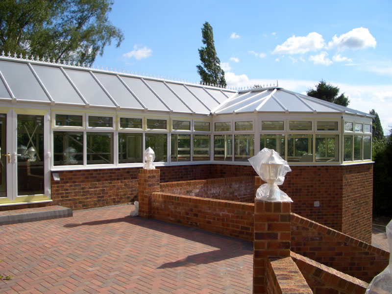 P Shaped Conservatory Installations